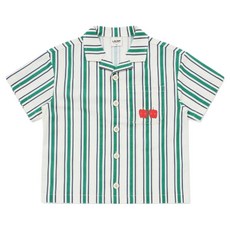 LaughingChild 兒童甜椒印花短袖襯衫