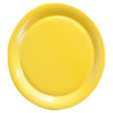 中央包裝 圓形亮面蛋糕底座 1號, 金色, 10個