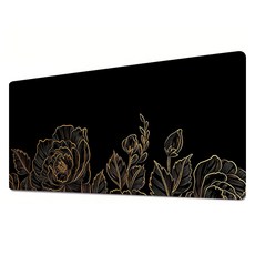 별별땅 단면 꽃 시리즈 데스크 패드, 디자인17