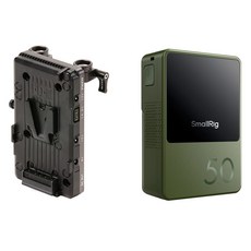 틸타 V마운트 플레이트 + 스몰리그 VB50 배터리 세트, 1세트, TA-BTP2-V-G(플레이트), 4872(배터리)