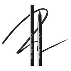 持妝纖細眼線液 0.6ml, 黑色, 1個