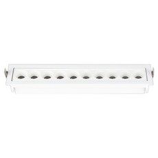 WONHA DS Eco Jasmine 多功能10頭 LED 20W 無頻閃方形嵌入式燈, 白色 + 燈泡色, 1個