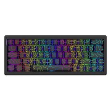 COX PBT 8K快速觸發靜音Amageddon Edition有線無小鍵盤, CMK63R_末日決戰, 黑色, 磁軸(磁鐵軸)