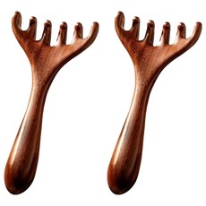 누비엘라 두피 마사지 괄사 마사지기 15cm, 2개, 우드 undefined/undefined 반품 최저가 4,640원