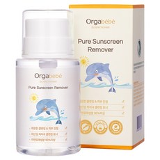 Orgabebe Pure防曬卸妝液, 1個, 200ml