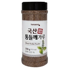 hansaeng 국산 통들깨가루, 150g, 1개