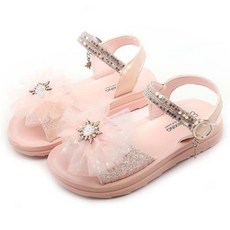 Lulushu 女童Elrose愛心涼鞋 BY175