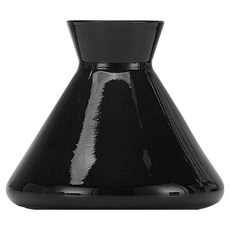모던앳 삼각 플라스크 공병 디퓨저 용기, 블랙, 1개, 200ml