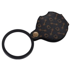 썸즈마인 접이식 휴대용 돋보기 브라운 70mm, 1개