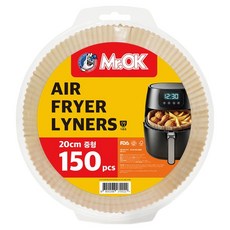 氣炸鍋吸油紙, 150入, 1個, 20cm