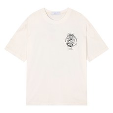 BUCKAROO 男士寬鬆版型龍圖案短袖T恤