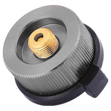 부탄가스 버너 변환 캠핑 이소부탄 어댑터, 그레이, 1개