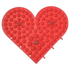 Thumbs Mine 高級足部指壓墊 33 x 33 cm, 愛心紅色, 1個