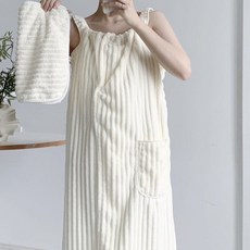 Alice Home 沐浴浴袍, 白色, 1個