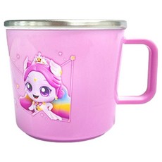 流星捕獲!迷你企鵝防滑不鏽鋼杯, 極光萌可, 1個, 220ml