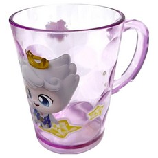 르번 슈팅스타 캐치 티니핑 물방울컵, 오로라핑 & 왕자핑, 1개, 300ml