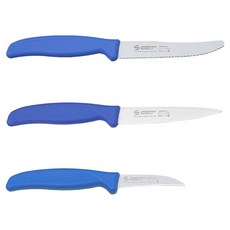 사넬리암브로지오 페어링 나이프 3종 세트 블루, 1개