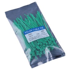 컬러 다용도 고강도 케이블타이 100p TCT-100, 그린, 1개