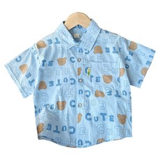 男童 CUTE 小熊襯衫