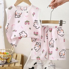 兒童涼感無袖上下套裝
