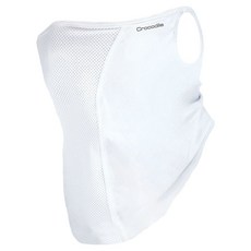 Crocodile 鱷魚 防紫外線臉部護罩 圍脖式 CD341, 白色, 1個