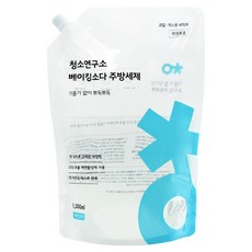 Cleaning Lab 小蘇打廚房洗潔精 補充包, 1.5L, 1個