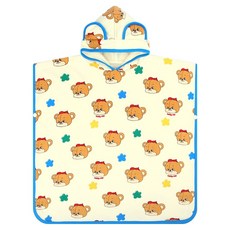 Milk Baby 兒童可愛小熊小兔沙灘浴袍