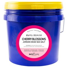 BATH'CHARM 約旦死海鹽 櫻花, 1個, 10kg