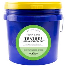 BATH'CHARM 約旦死海鹽 茶樹, 1個, 10kg