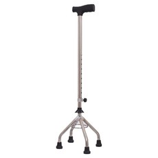 포켓마스터 어르신 스테인레스 지팡이, D, 1개