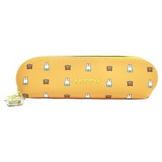 아이토빅 미피 패턴 파우치, 오렌지치즈, 1개