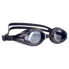 베이직엘르 성인용 김서림방지 안티포그 수경 BEP-RC05, 블랙, 1개