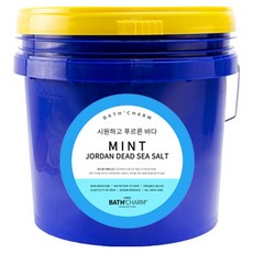 BATH'CHARM 約旦死海鹽 薄荷, 1個, 10kg