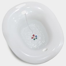 똥꼬샵 가정용 소프트 변기 좌욕대야, 1개, 혼합색상