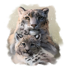 KUMI HANDS 趣味動物帆布型鑽石畫, 15 獅子, 1個