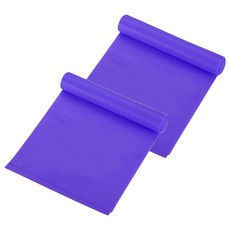 구디파이 다용도 스트레칭 라텍스 밴드, 퍼플, 2개