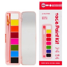 알파색채 페이스 페인트 키트, 19.7g, 8색