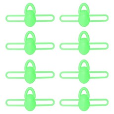 Zlenak 大容量矽膠掛鉤器 8入, 1套, 夜光