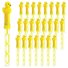 Bebe Love Duck肥皂泡泡, 黃色, 24個