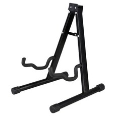 난리시스터즈 통기타 A 스탠드 거치대 받침대 블랙, 1개
