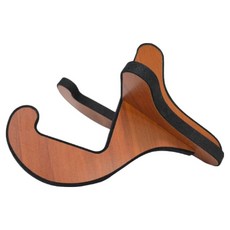 난리시스터즈 우드 기타 스탠드 거치대 받침대 칼림바나무 거치대, 1개