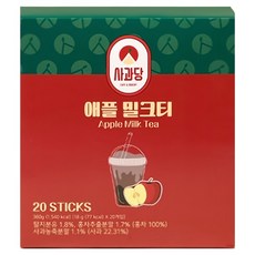 Appledang 蘋果奶茶, 18g, 20條, 1盒