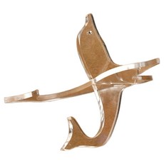 난리시스터즈 투명 x자 기타 스탠드 거치대 받침대 투명, 1개