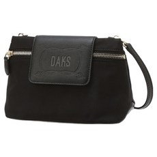 DAKS 女性 Bournemouth 迷你斜揹包, 黑色