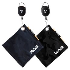 Volvik VBEP迷彩捲筒毛巾 2件組, 1組, 黑色, 海軍藍