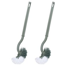 하이엉클 화장실 욕실 변기청소솔, 그레이, 2개