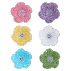 PERZOOM 閃亮亮魔法寶石指尖陀螺, 6個, 隨機出貨