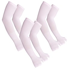 INCONTRO 涼感袖套 2入, 粉紅色, 3個