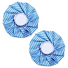 Salimfit 冷熱兩用防水冰敷袋 熱敷袋 條紋 15cm, 2個