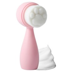 All Weily 潔面清潔矽膠細毛刷 TSP2505, 粉紅色, 1個